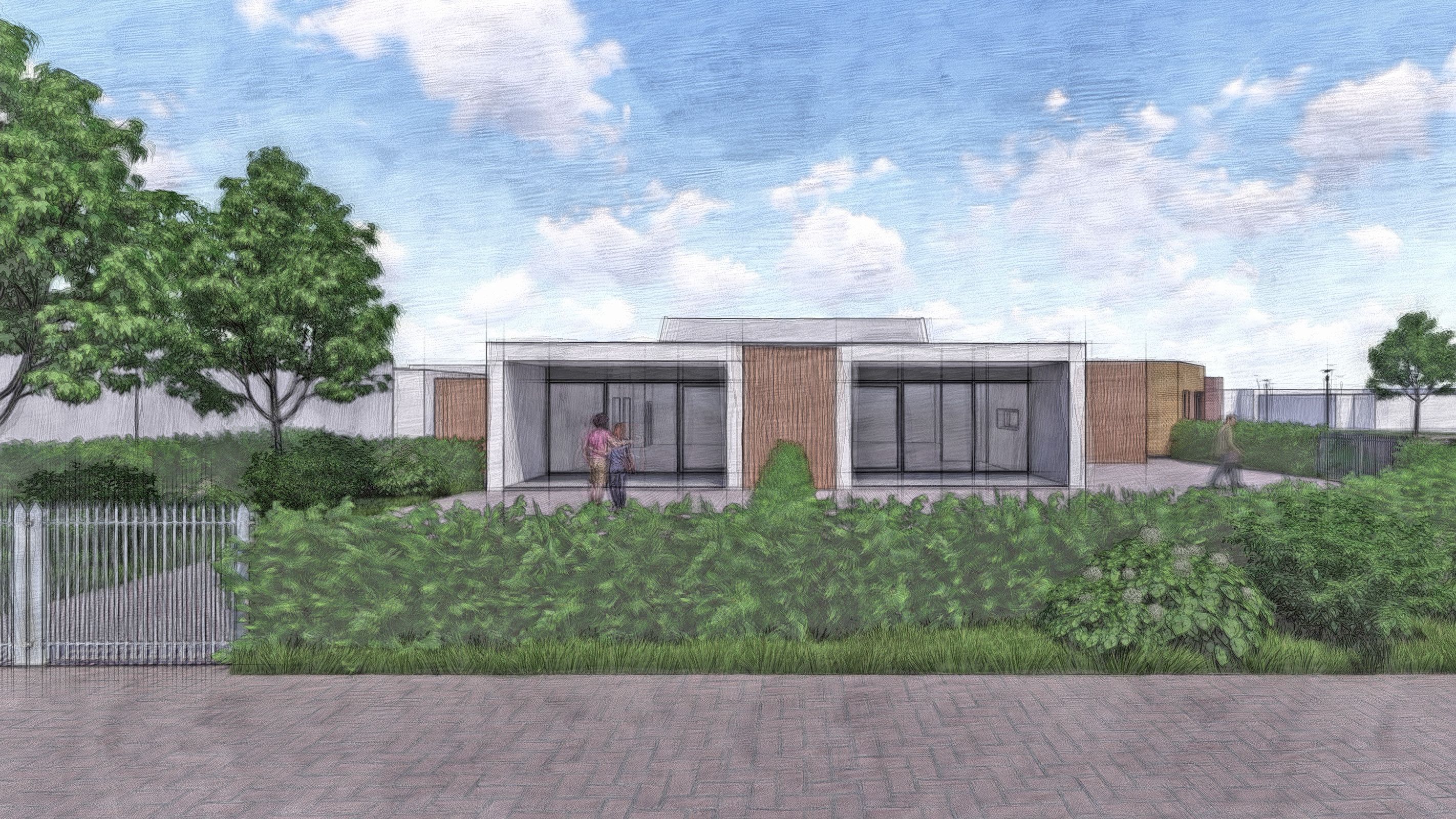Realisatie bungalows te Woudsend